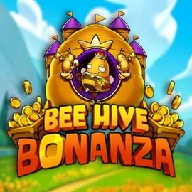 Bee Hive Bonanza slot logo by NetEnt at Pistolo CasinoBee Hive Bonanza