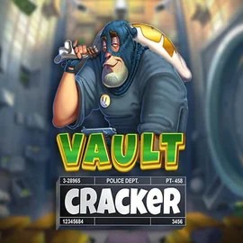 Logo of Vault Cracker from Red Tiger Gaming at Pistolo Casino